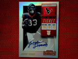 2019 Panini Contenders NFL #244 Jordan Thomas - Houston Texans- Championship Tick. Autograph 19/49