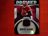 2019 Panini Prizm Football #PJ-DHA Dwayne Haskins - Washington Redskins- Premier Jersey