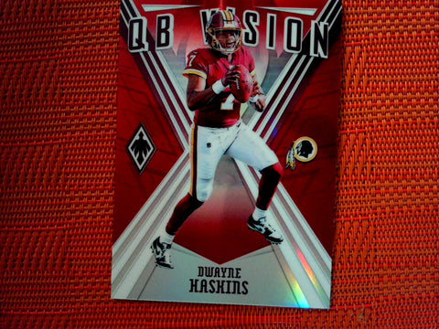 2019 Panini Phoenix Football #3 Dwayne Haskins - Washington Redskins- QB Vision Red 270/299