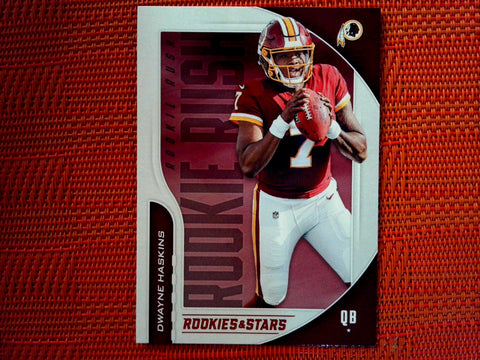 2019 Panini Rookies & Stars Football #RR-DH Dwayne Haskins - Washington Redskins- Base