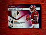 2019 Panini Elements Football #RNS-DH Dwayne Haskins - Washington Redskins- Rookie Gold  Neon Signs 14/15