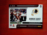 2019 Panini Unparalleled Football #UN-DG Derrius Guice - Washington Redskins- Undeniable Jersey