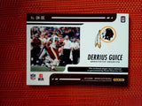 2019 Panini Unparalleled Football #UN-DG Derrius Guice - Washington Redskins- Undeniable Jersey