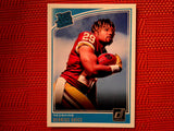 2018 Panini DonRuss Football #307 Derrius Guice - Washington Redskins- Rated Rookie Football