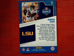 2018 Panini Score Football #21 Derrius Guice - Louisiana State University, Washington Redskins-NFL Draft Base