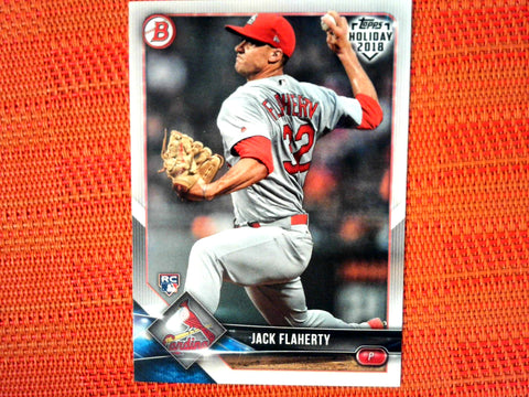 2018 Bowman Topps Holiday #TH-JF Jack Flaherty - St. Louis Cardinals