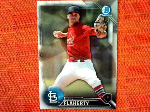 2017 Bowman #BCP89 Jack Flaherty - St. Louis Cardinals- Chrome