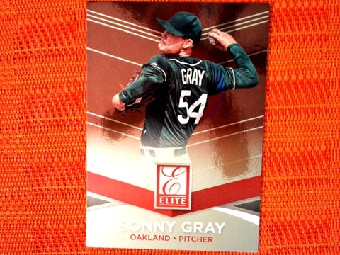 2015 Panini Elite Baseball #20 Sonny Gray - Oakland Athletics