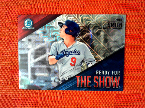 2019 Bowman #RFTS-5 Will Smith - Los Angeles Dodgers- Mega Box Mojo Ready For The Show