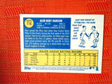 2019 Topps Heritage HIgh Number #716 Alen Hanson - Toronto Blue Jays