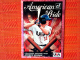 2019 Donruss #AP6 Andrew Vaughn - Chicago White Sox-  Pink Firework American Pride USA Baseball National Collegiate Team Basebalr