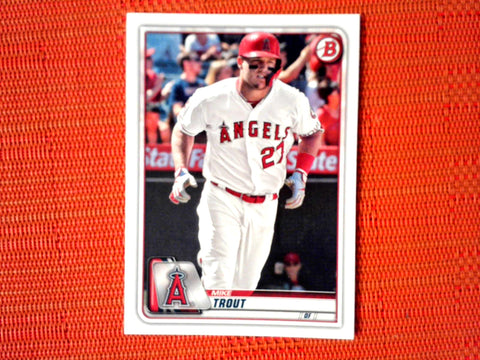 2020 Bowman #1 Mike Trout - Los Angeles Angels (Base)