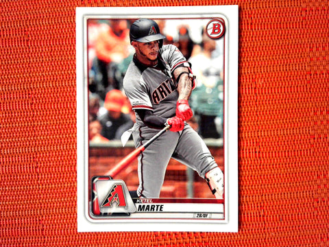 2020 Bowman #3 Ketel Marte - Arizona Diamondbacks (Base)