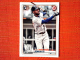2020 Bowman #16 Travis Demeritte - Detroit Tigers RC (Base)