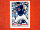 2020 Bowman #19 Adbert Alzolay - Chicago Cubs RC (Base)