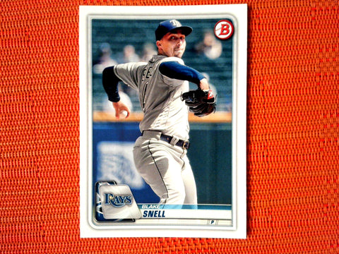 2020 Bowman #68 Blake Snell - Tampa Bay Rays (Base)