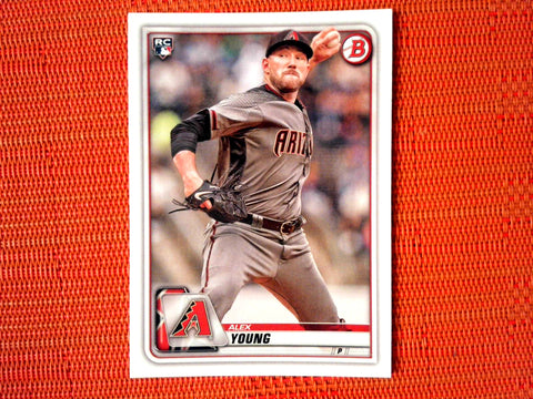 2020 Bowman #69 Alex Young - Arizona Diamondbacks RC (Base)