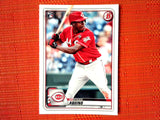 2020 Bowman #79 Aristides Aquino - Cincinnati Reds RC (Base)