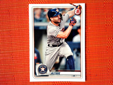 2020 Bowman #88 Jose Altuve - Houston Astros (Base)