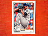 2020 Bowman #90 Andres Muñoz - San Diego Padres RC (Base)