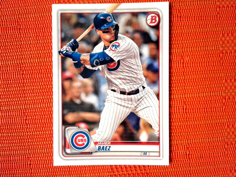 2020 Bowman #99 Javier Baez - Chicago Cubs (Base)