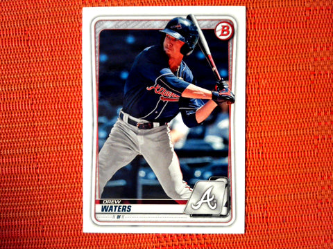 2020 Bowman #BP-2 Drew Waters - Atlanta Braves (Base)