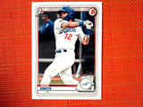 2020 Bowman #BP-3 Jacob Amaya - Los Angeles Dodgers (Base)