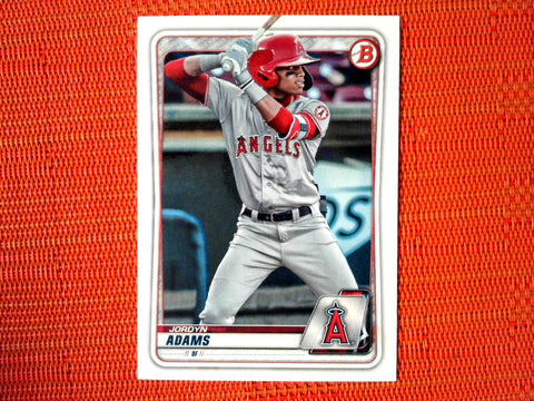 2020 Bowman #BP-15 Jordyn Adams - Los Angeles Angels (Base)