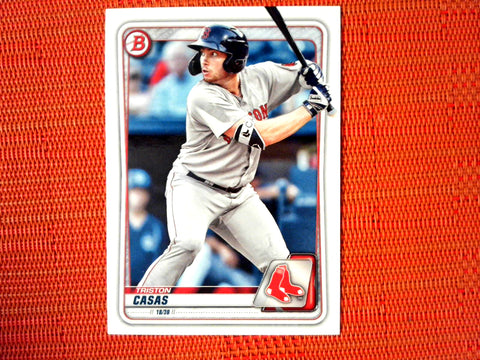 2020 Bowman #BP-18 Triston Casas - Boston Red Sox (Base)