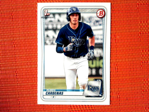 2020 Bowman #BP-23 Ruben Cardenas - Tampa Bay Rays (Base)