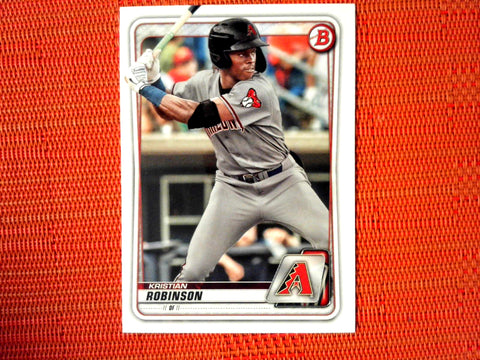 2020 Bowman #BP-27 Kristian Robinson - Arizona Diamondbacks (Base)