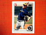 2020 Bowman #BP-34 Zack Brown - Milwaukee Brewers (Base)