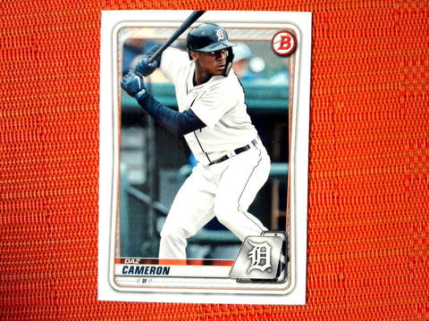 2020 Bowman #BP-45 Daz Cameron - Detroit Tigers (Base)