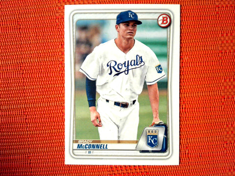 2020 Bowman #BP-54 Brady McConnell - Kansas City Royals (Base)