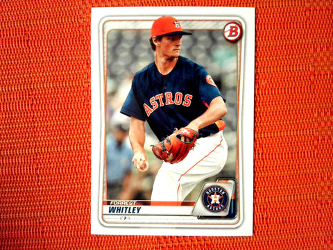 2020 Bowman #BP-70 Forrest Whitley - Houston Astros (Base)