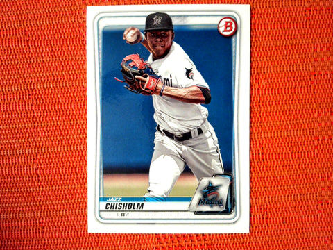 2020 Bowman #BP-72 Jazz Chisholm - Miami Marlins (Base)