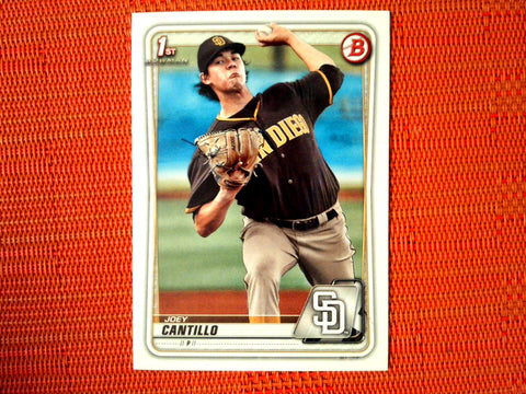 2020 Bowman #BP-76 Joey Cantillo - San Diego Padres (Base)