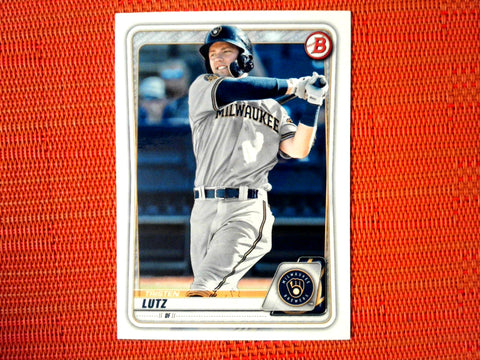 2020 Bowman #BP-81 Tristen Lutz - Milwaukee Brewers (Base)