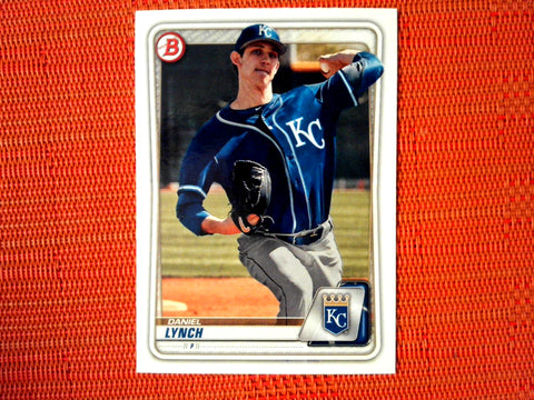 2020 Bowman #BP-84 Daniel Lynch - Kansas City Royals (Base)