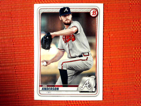 2020 Bowman #BP-97 Ian Anderson - Atlanta Braves (Base)