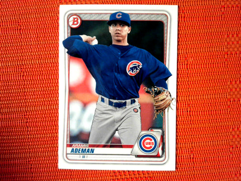 2020 Bowman #BP-110 Aramis Ademan - Chicago Cubs (Base)