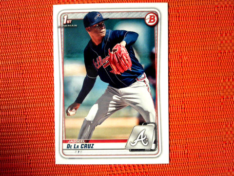 2020 Bowman #BP-115 Jasseel De La Cruz - Atlanta Braves (Base)
