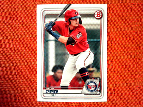 2020 Bowman #BP-118 Keoni Cavaco - Minnesota Twins (Base)