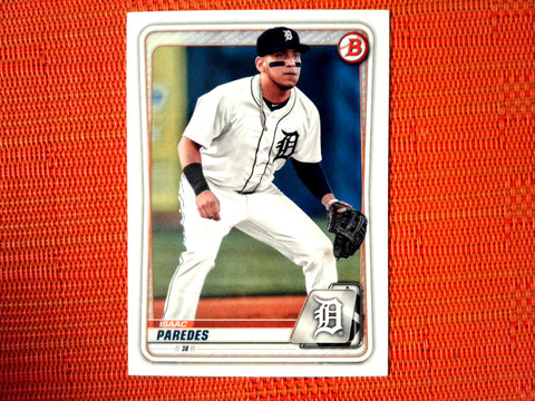 2020 Bowman #BP-120 Isaac Paredes - Detroit Tigers (Base)