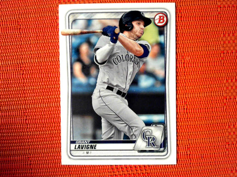 2020 Bowman #BP-121 Grant Lavigne - Colorado Rockies (Base)