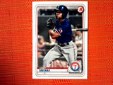2020 Bowman #BP-127 Leody Taveras - Texas Rangers (Base)
