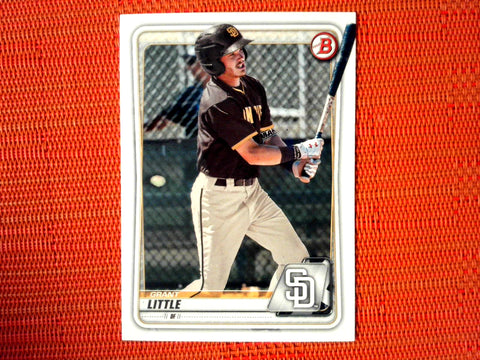 2020 Bowman #BP-133 Grant Little - San Diego Padres (Base)