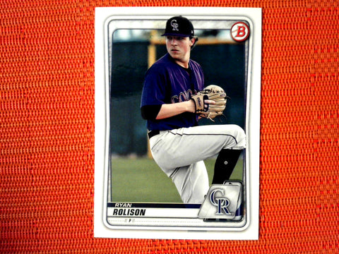 2020 Bowman #BP-137 Ryan Rolison - Colorado Rockies (Base)