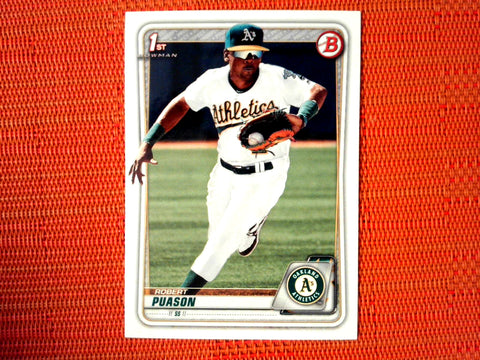 2020 Bowman #BP-145 Robert Puason - Oakland Athletics (Base)