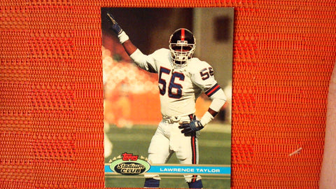 1991 Stadium Club #281 Lawrence Taylor- New York Giants HOF